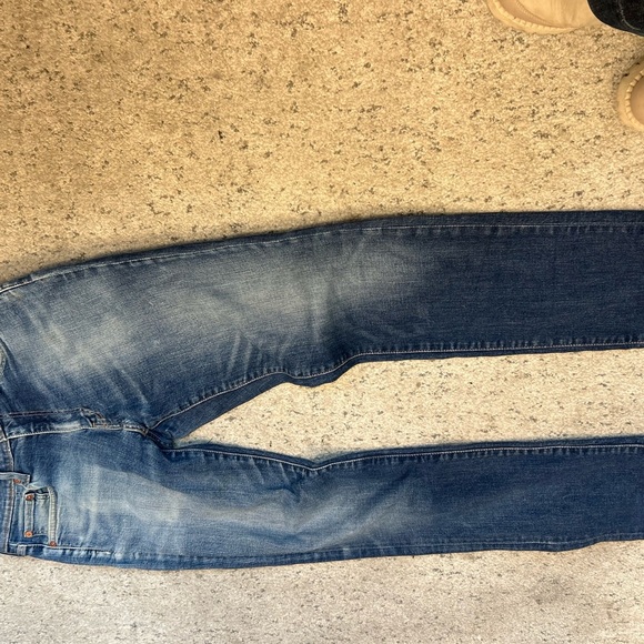 Levi’s  vintage men’s great wash jeans 32 (leng34) some fabric wear on back leg - Picture 12 of 16